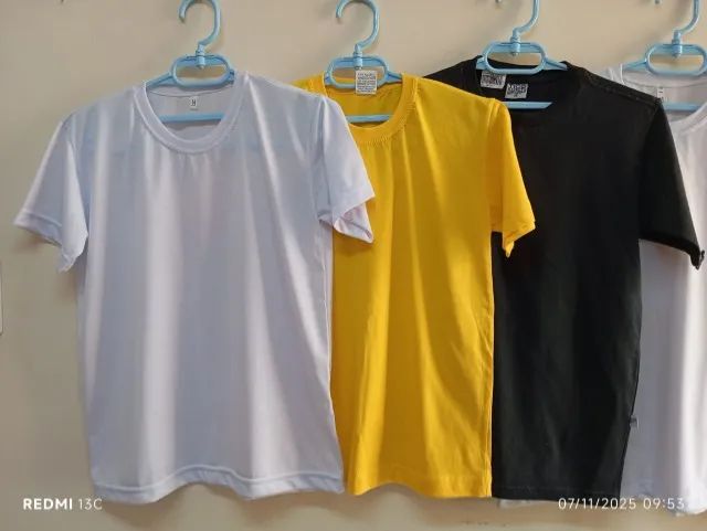 Kit 5 Camisetas Novas Nº 14/16  - Foto 3