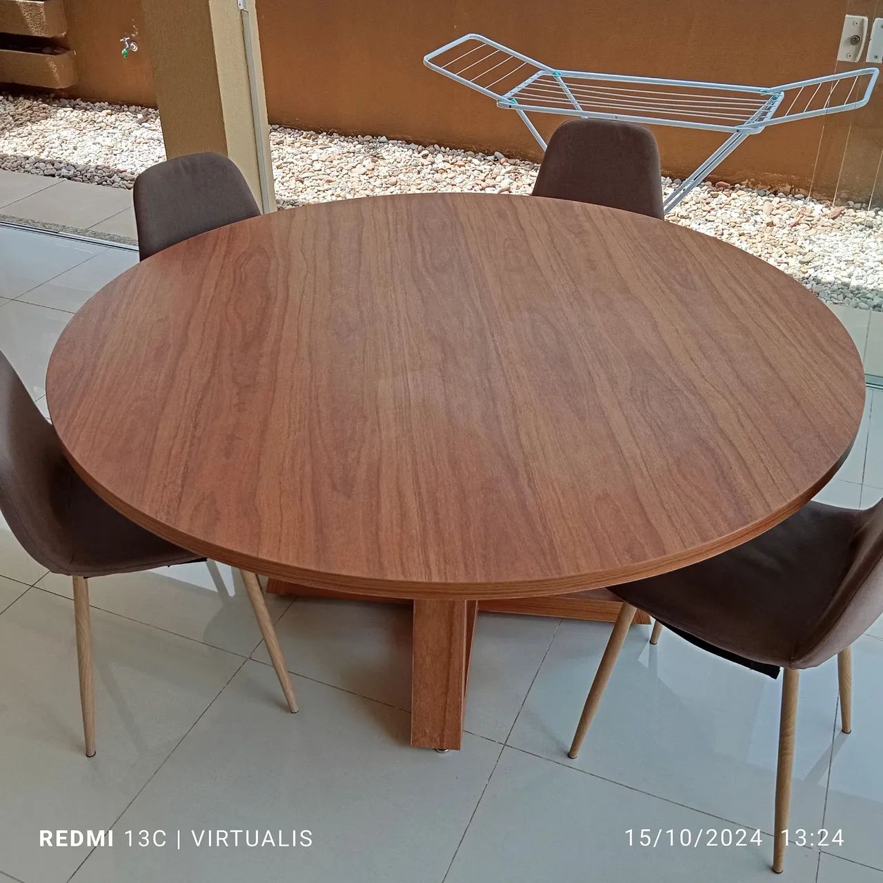 Mesa de Jantar Redonda em mdf - Foto 4