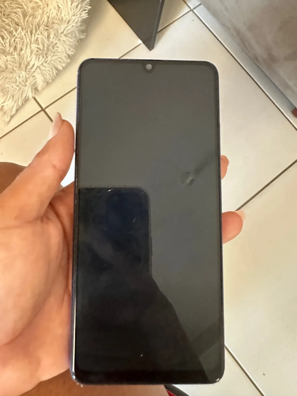 Celular A32 lilás em ótimo estado!