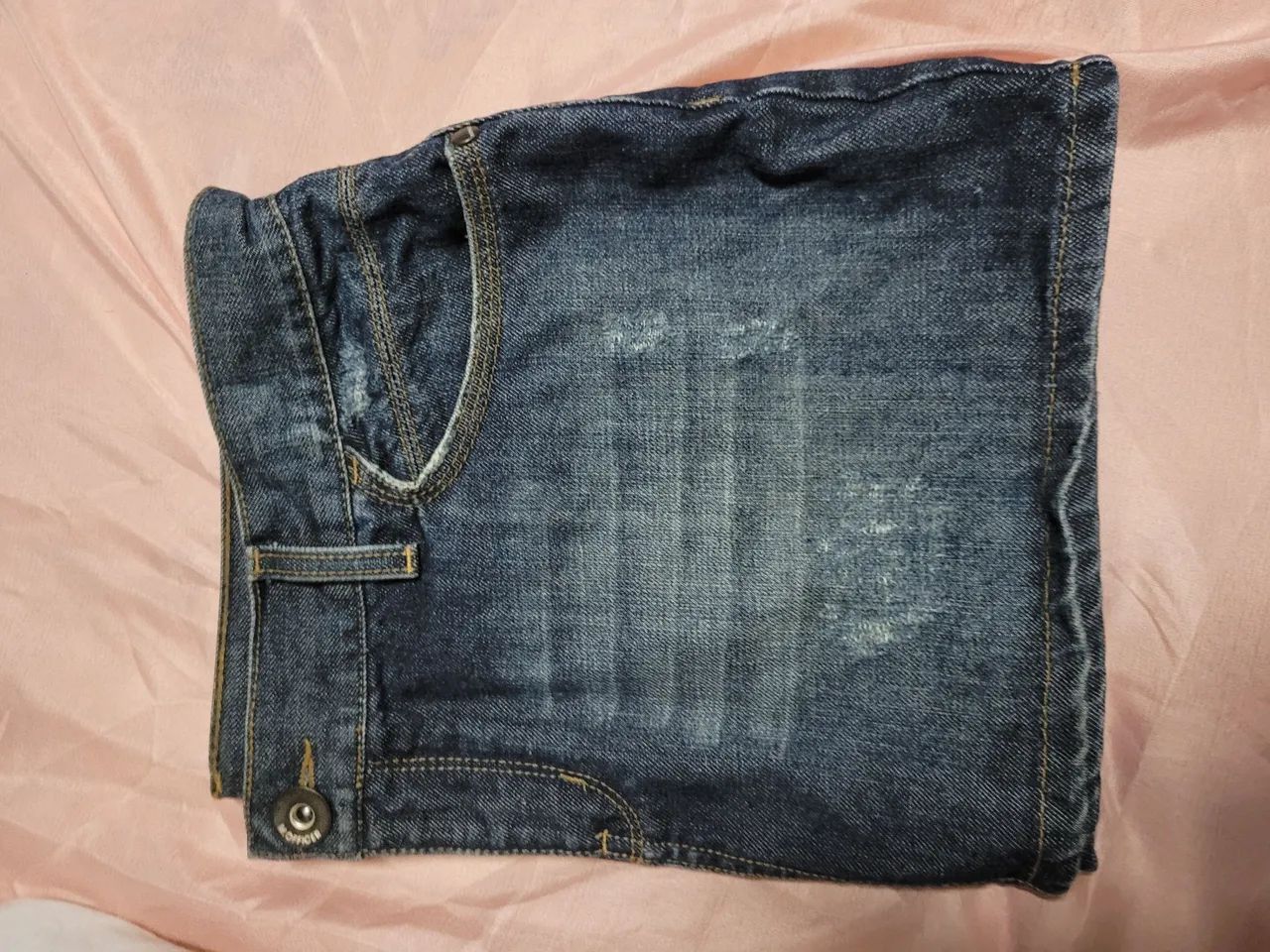 Mini Saia jeans M.Oficer 42 - Foto 5