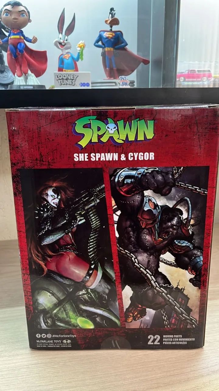 Mcfarlane Toys She-spawn & Cygor Gold Label 2pk - Foto 3