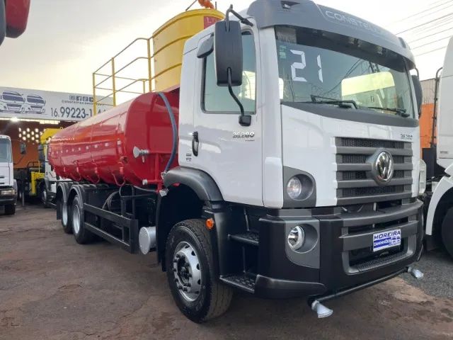 VW 26280 2021 6X4 TANQUE PIPA BOMBEIRO 20MIL LITROS - Foto 3