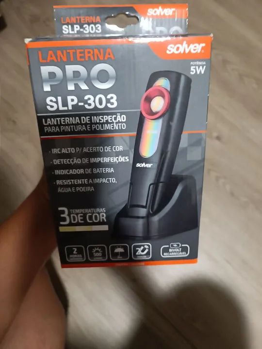 Lanterna de Inspeção PRO SLP-303 - 3 Temperaturas de Cor