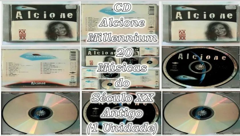  CD Musical Alcione Millenium Antigo 