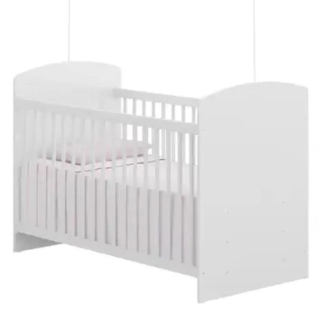 Berço de Bebê Branco - Usado