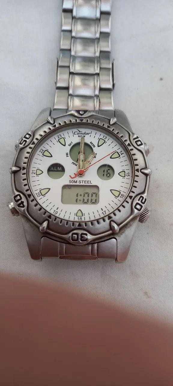Relógio Condor 50M Steel