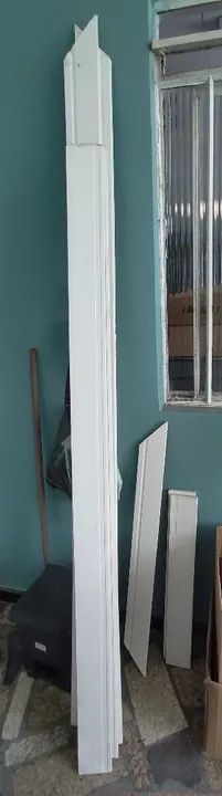 Torro Hoje Rodapés branco madeira MDF ou poliestireno  - Foto 3
