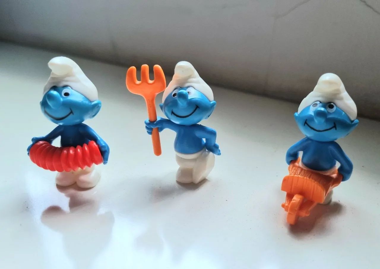 Smurfs Kinder ovo coleção 1997