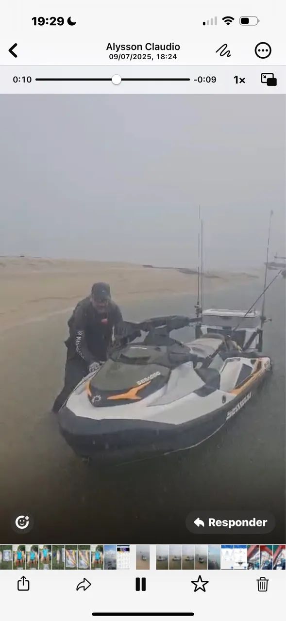 Jet Ski Sea-Doo fish pro 2019, 211 horas - Foto 7