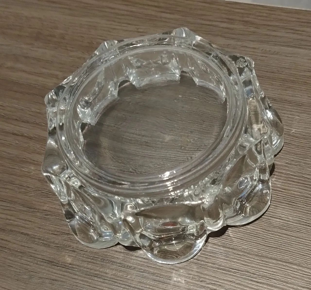 Cinzeiro de Cristal Transparente  - Foto 3