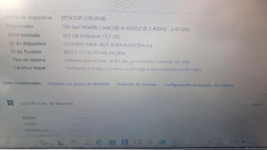 Lenovo Thinkpad E14 Gen 2 Intel Core i5 11 16gb Ram 240 Ssd - Foto 3