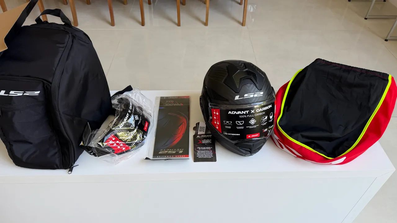 Capacete ls2 ff901 advant x carbon TAM. L - Foto 3