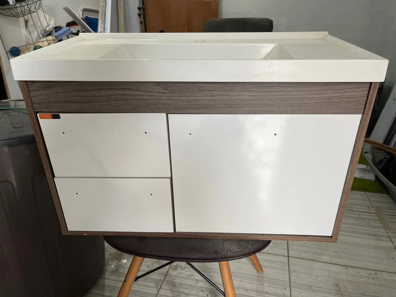 Gabinete para banheiro com pia