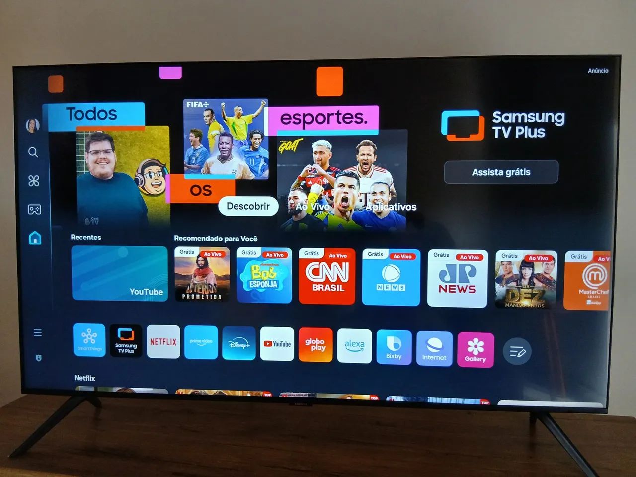 Smart TV Samsung 4K 50 polegada