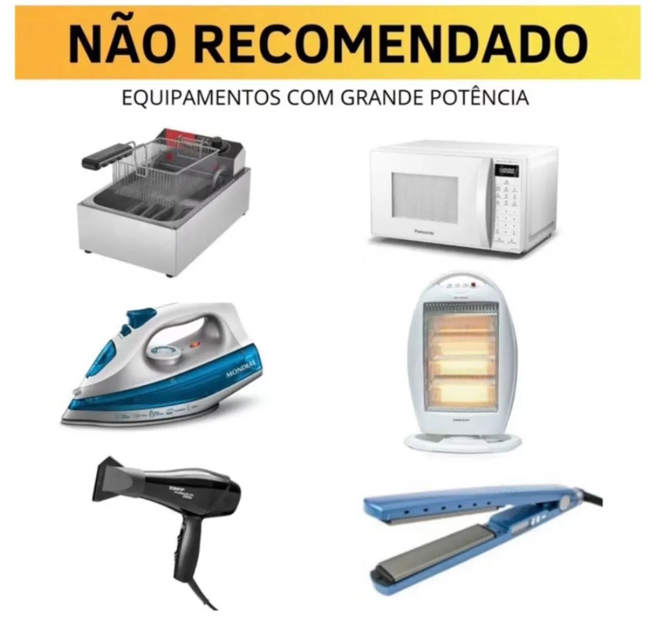 Extensão elétrica 10 metros Extensor com 3 Tomada 110v/220v - Foto 4