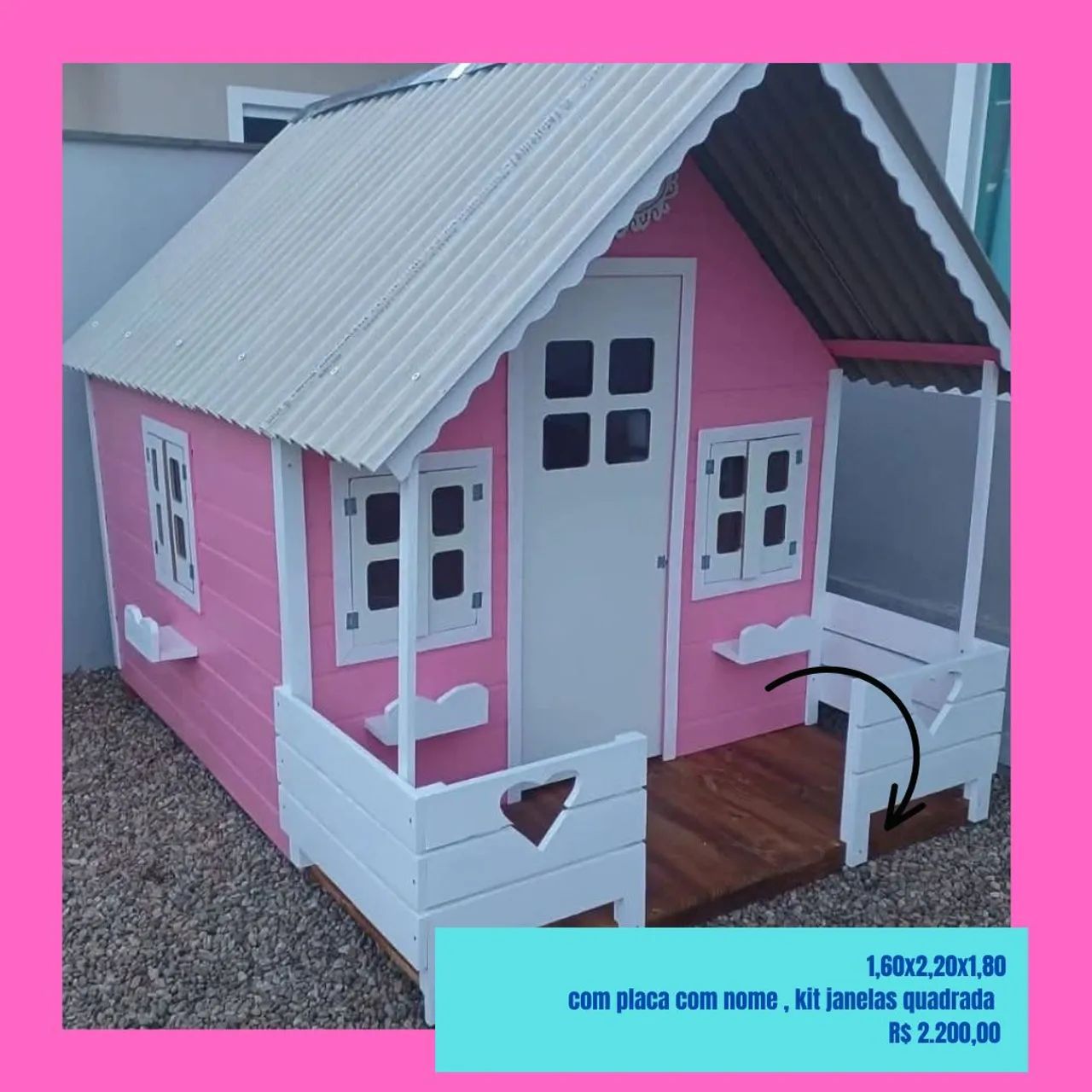 Casas infantis de jardim  - Foto 2