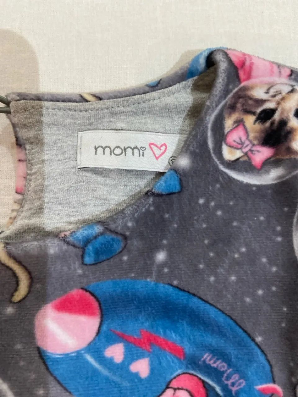 Vestido Infantil de veludo cotelê - Foto 3