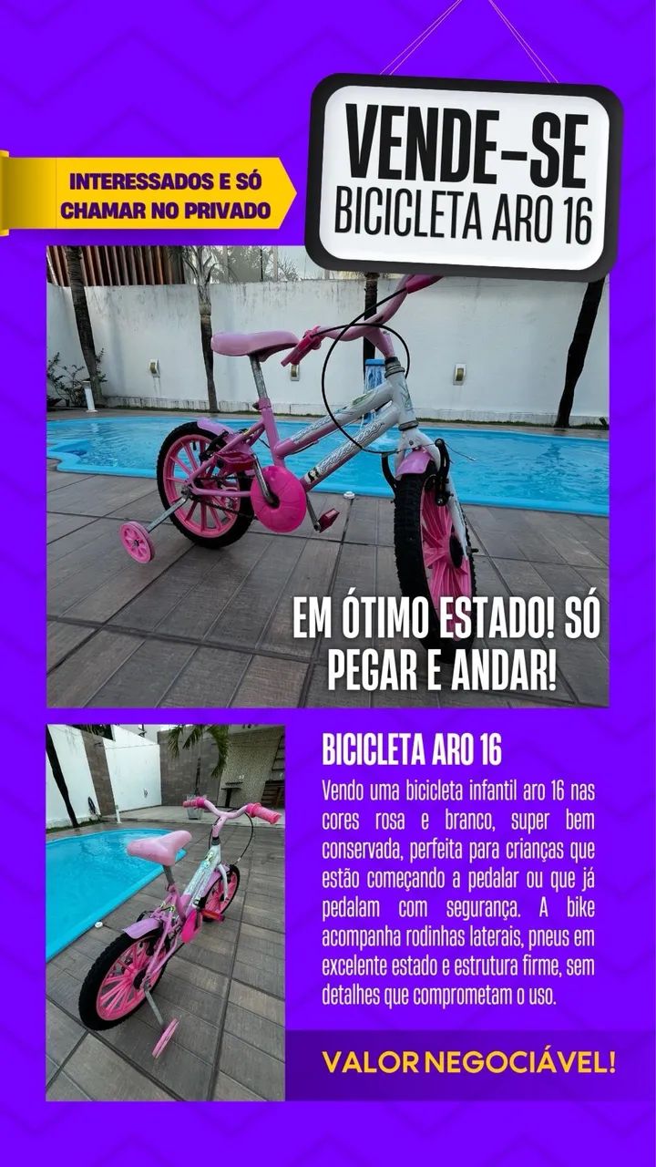 Bicicleta aro 16