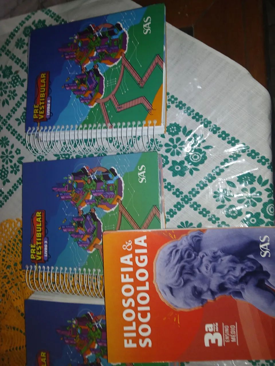 Apostilas Pré Vestibulas SAS - 3ª Série Ensino Médio (CONJUNTO COMPLETO) (ENEM E OUTROS) - Foto 5