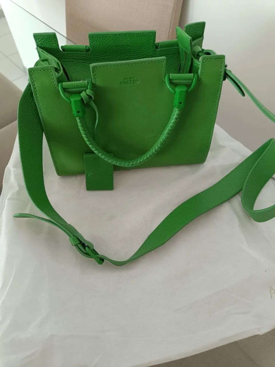 Bolsa Arezzo original couro legítimo  - Foto 2