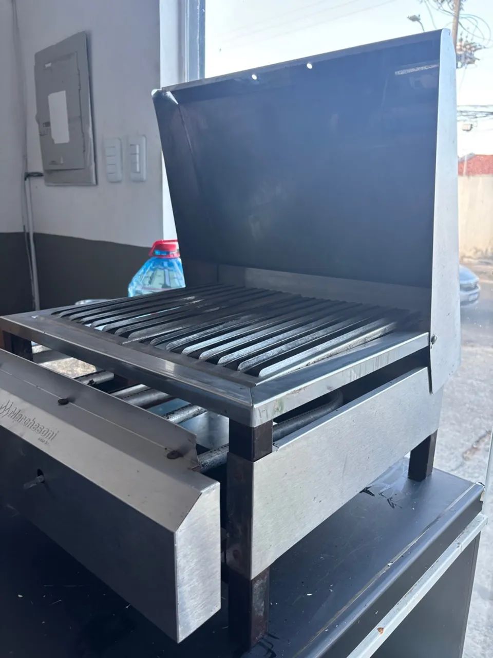 Churrasqueira char brailer a gás em inox  - Foto 2