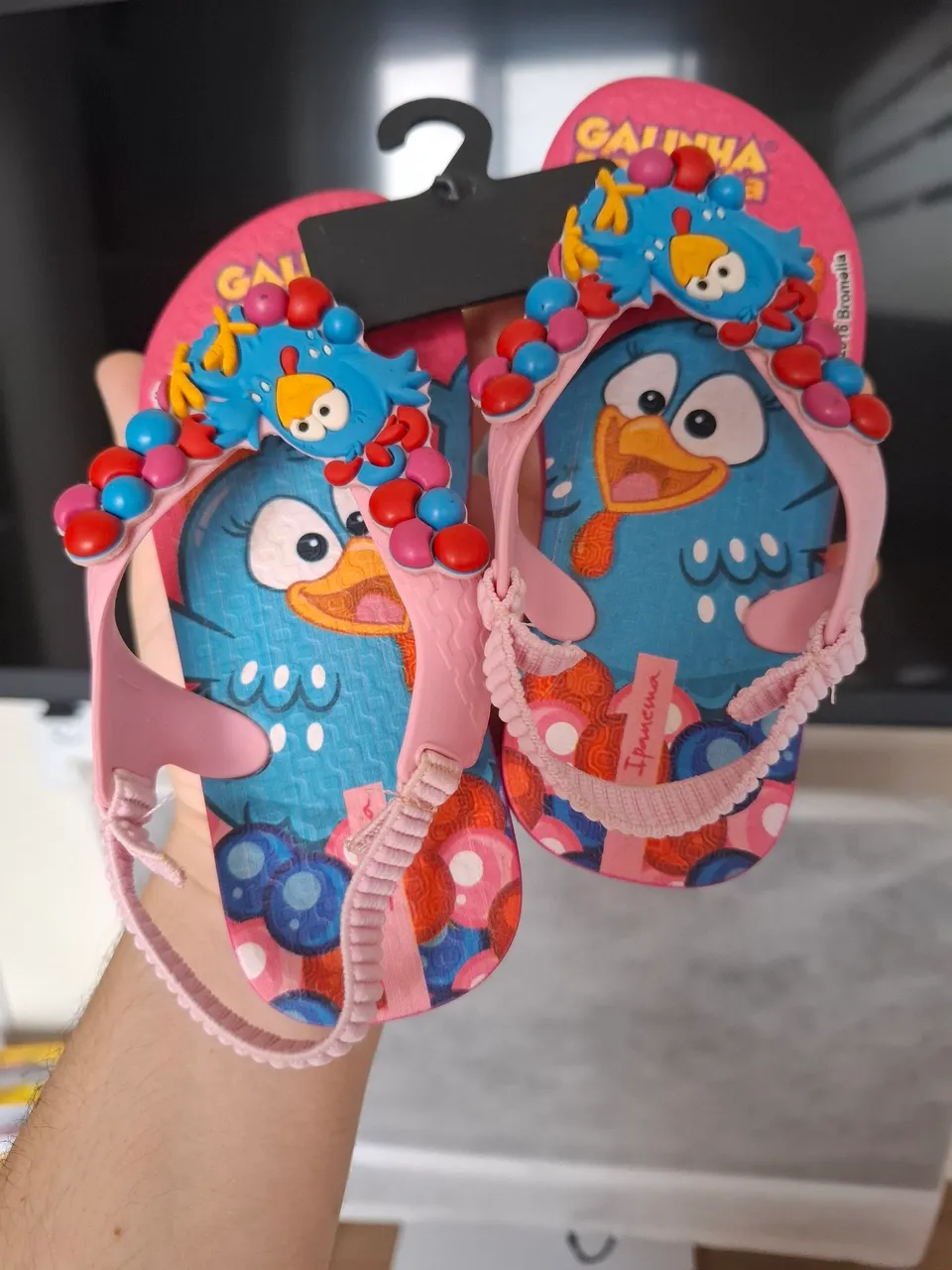 Chinelos Galinha Pintadinha - NOVA