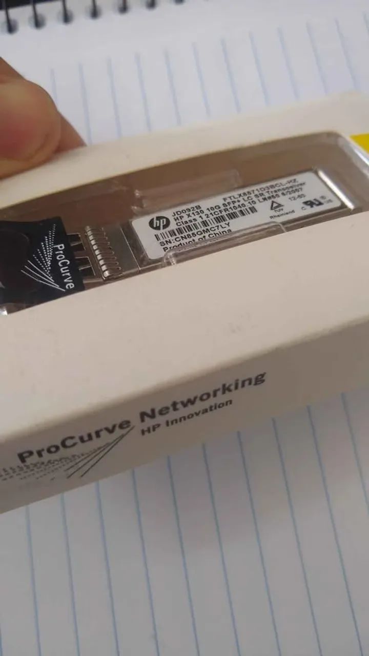 JD092B HP Transceiver SFP+ X130 10GB LC Sr  - Foto 2