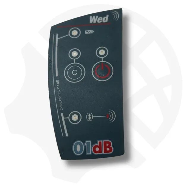 Teclado display para dosimetro Wed 007 01 dB