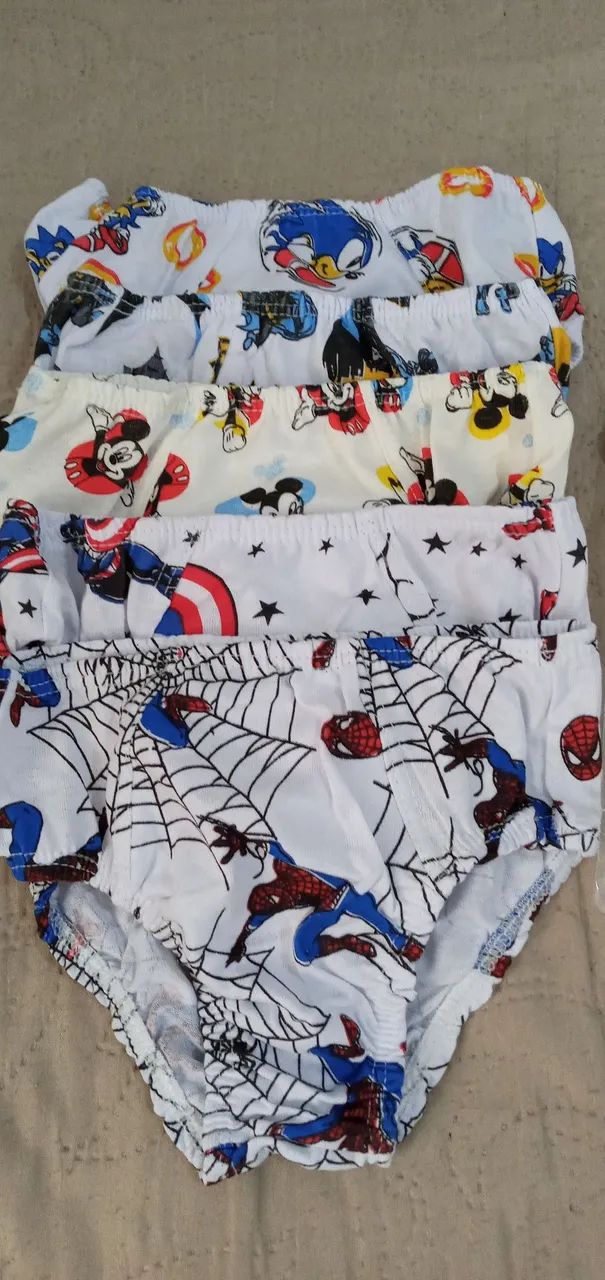 Cueca infantil,  tamanho: G - Foto 6