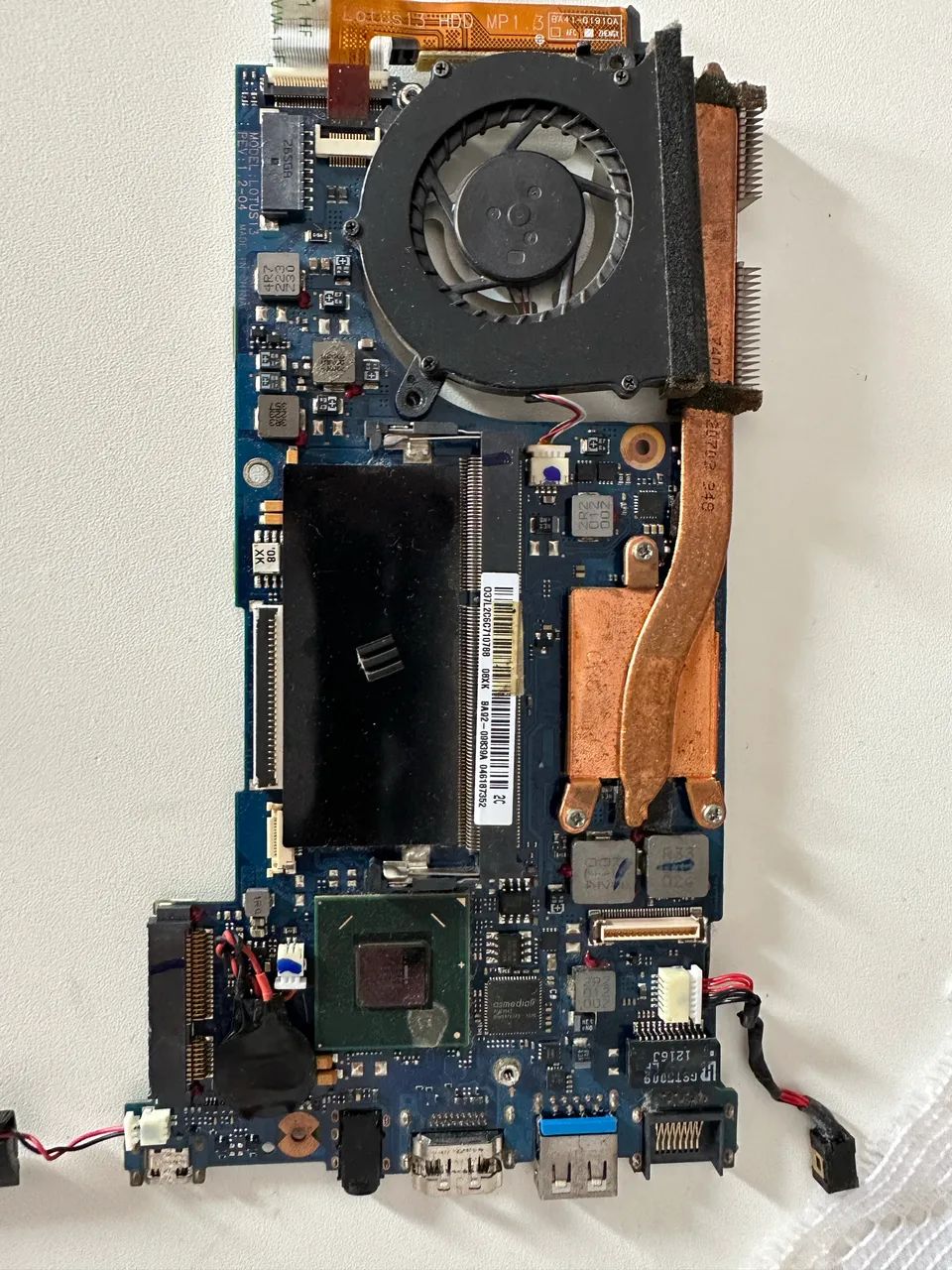 Placa principal e agregados Ultrabook Samsung Série 5 NP530U3B-AD1BR