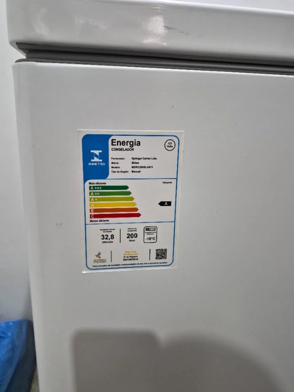 Freezer Midea 200 litros - Foto 5