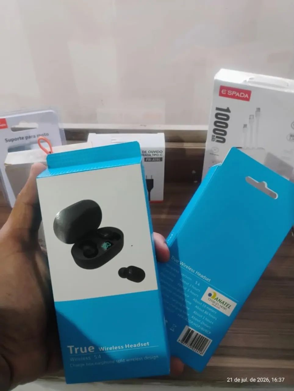 fone de ouvido bluetooth
