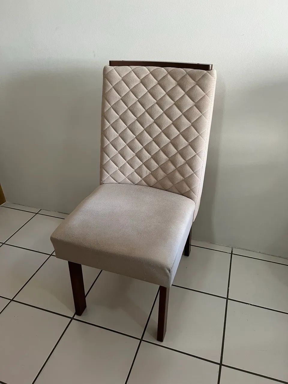 Conjunto de 6 Cadeiras de Jantar Estofadas - Foto 5