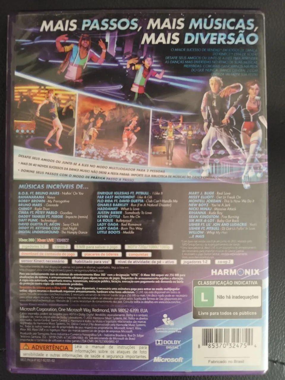 Jogo: Dance Central 2 Kinect - Foto 2