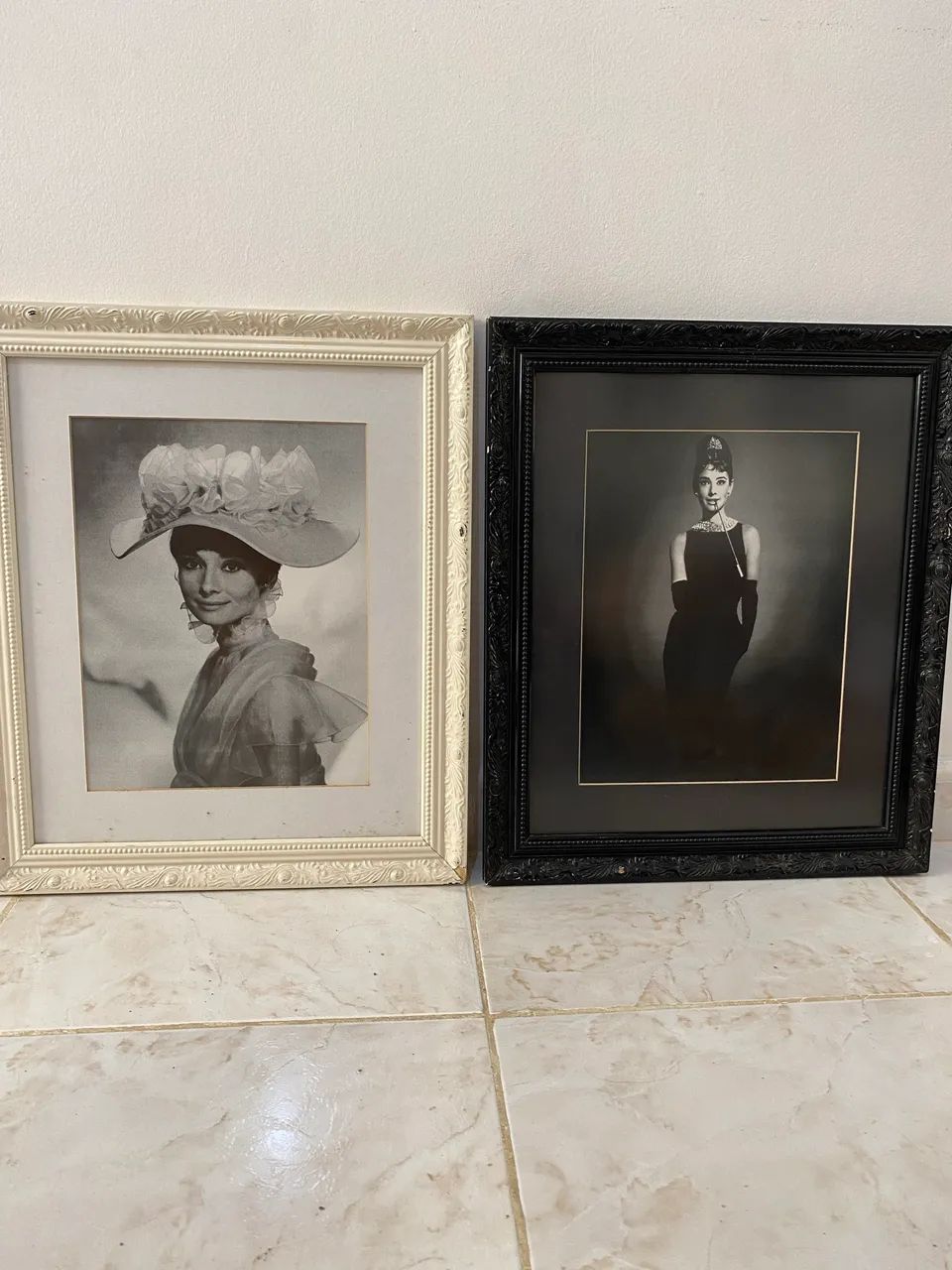 Quadros Audrey Hepburn (bonequinha de luxo) Black and White - Foto 2
