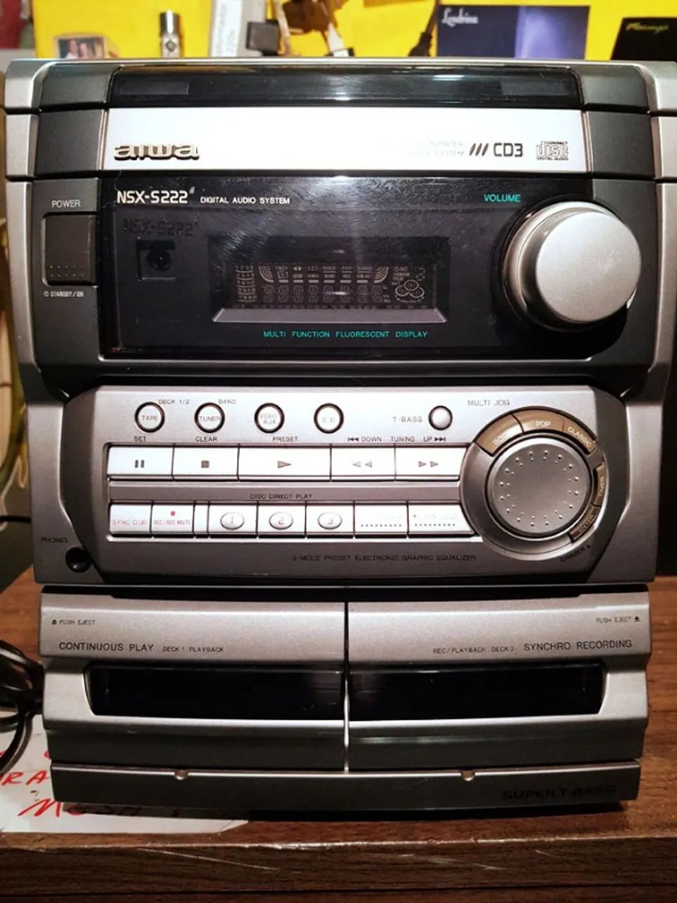 Central Micro System AIWA NSX-S222 Aparelho de som