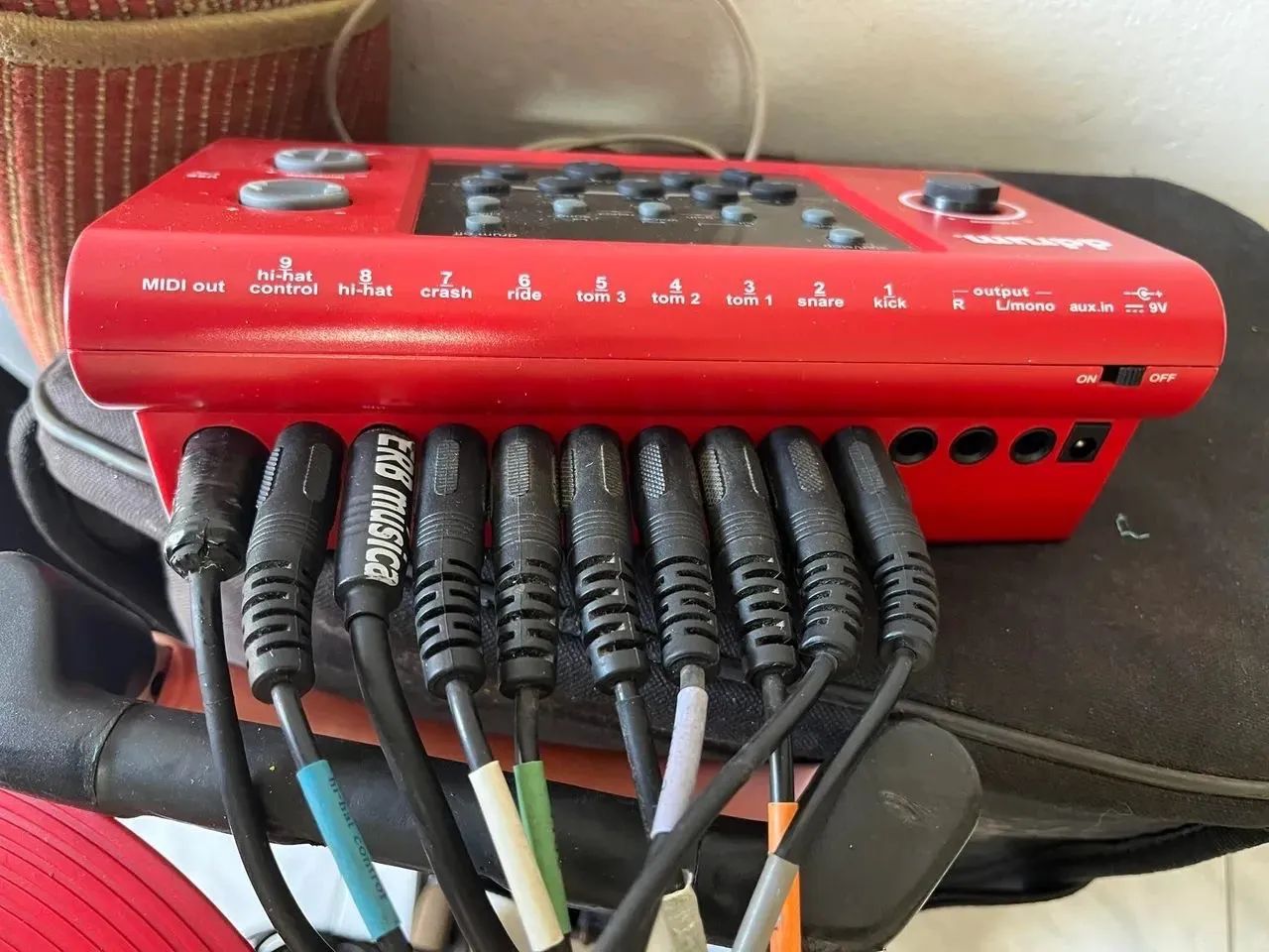 Bateria eletrônica Ddrum DD1 completa . - Foto 4