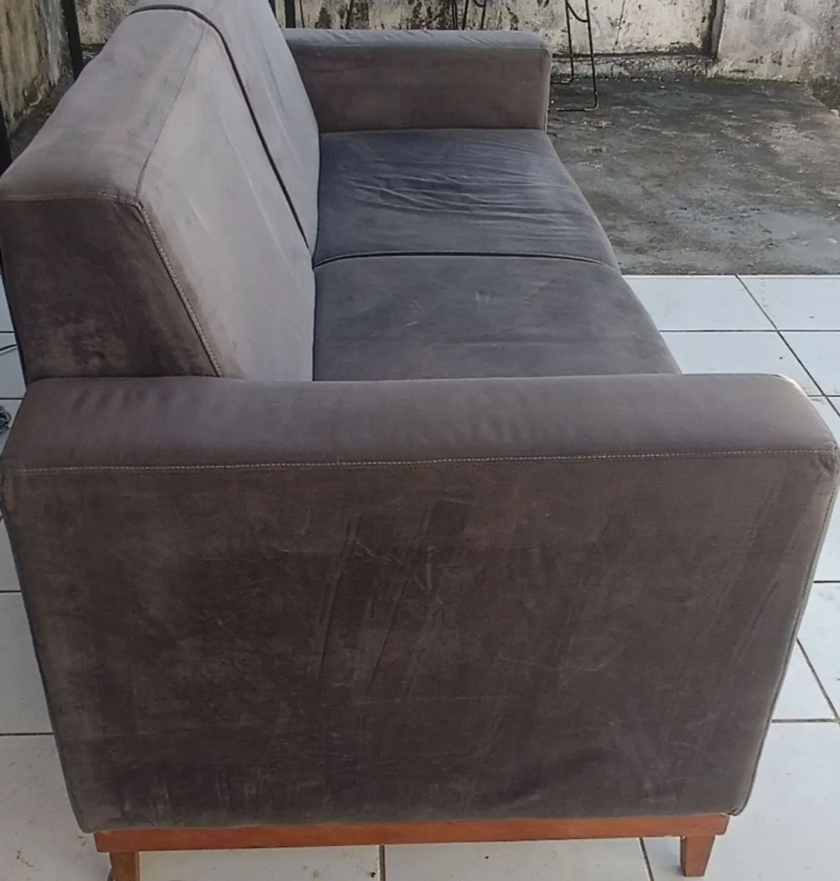 Sofá Suede 2 lugares Precinho