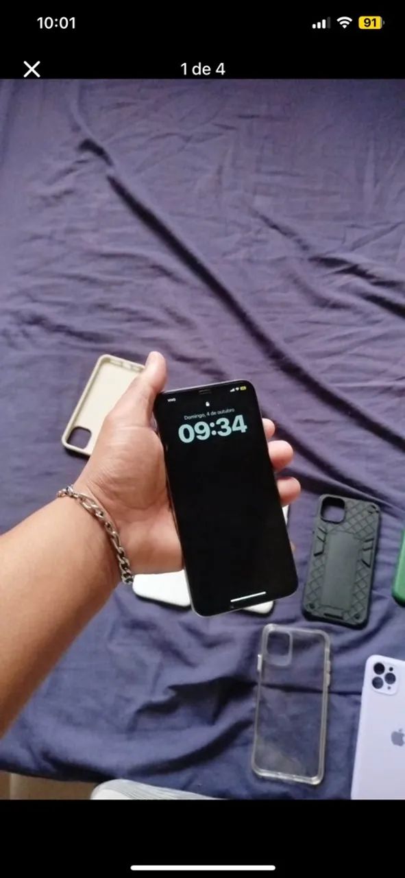vendo iphone xs max na carcaça do iphone 11 pro 