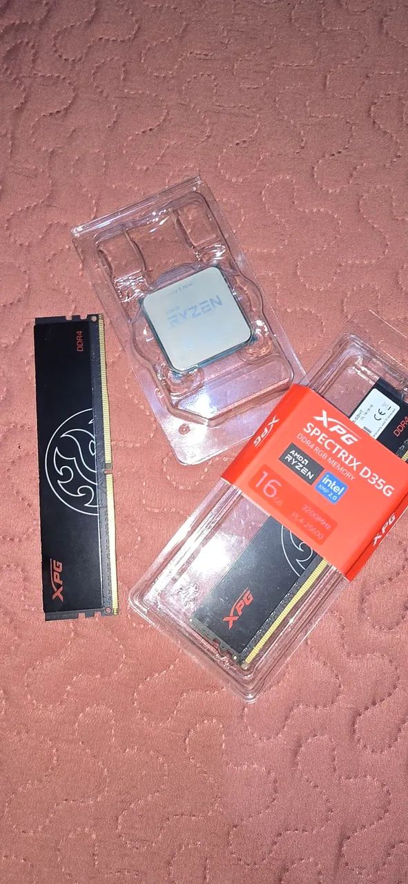 KIT PROCESSADOR, PLACA DE VÍDEO E MEMÓRIA RAM (para DESKTOP/PC) - Foto 3