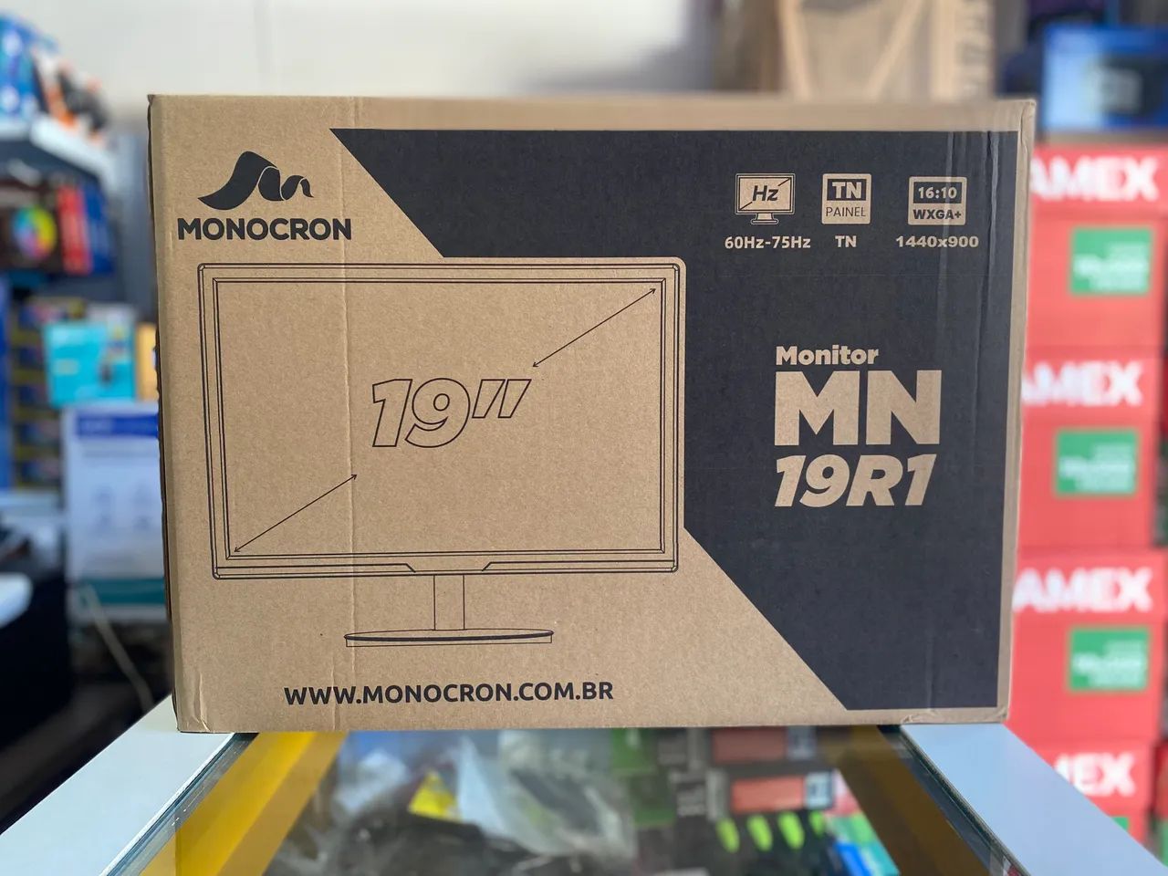 MONITOR 19P OFFICE MN19R1 MONOCRON  - Foto 3