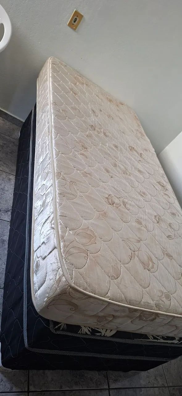 Cama box mais colchão  - Foto 3