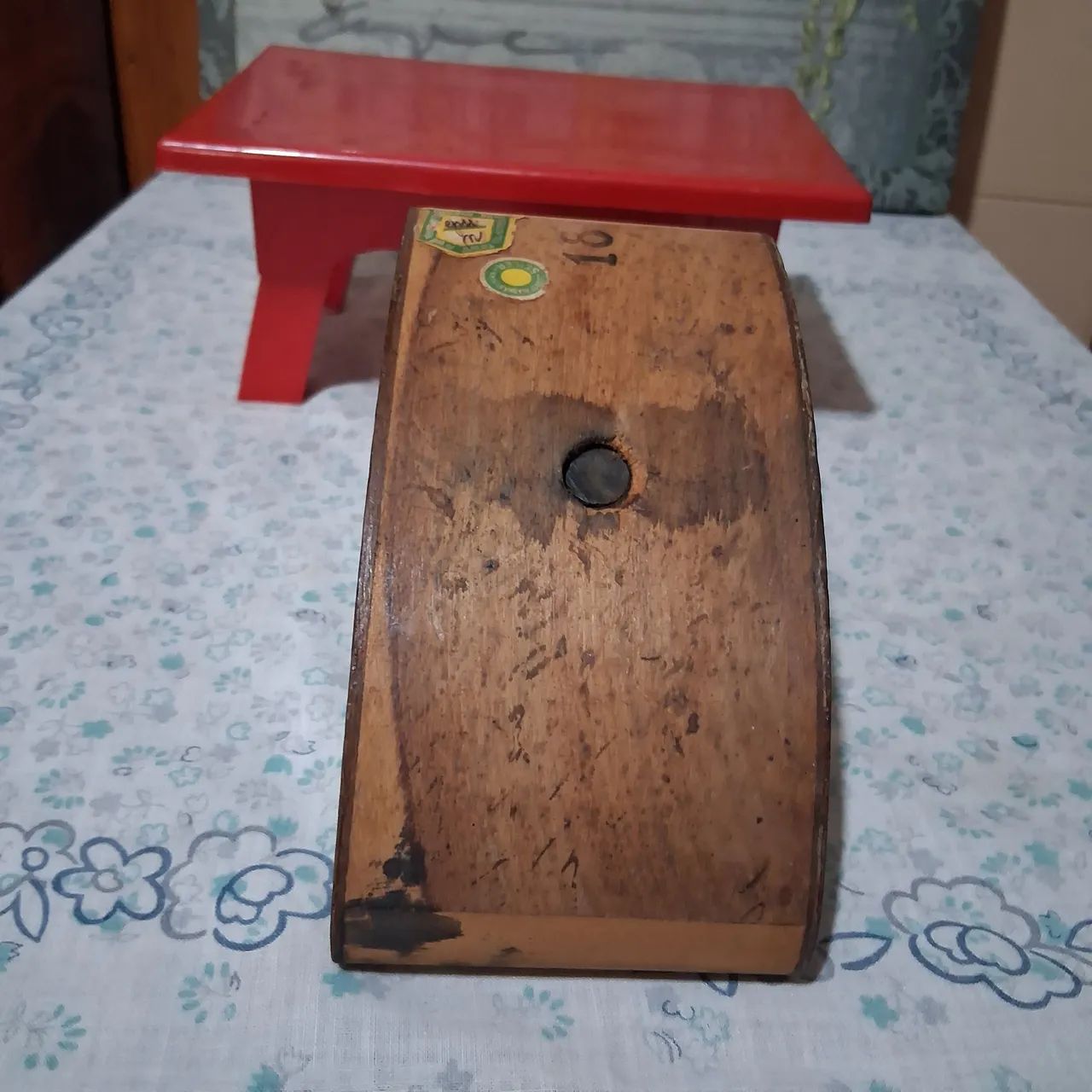 Mata  borrão madeira  Seiler, antigo e conservado. - Foto 5