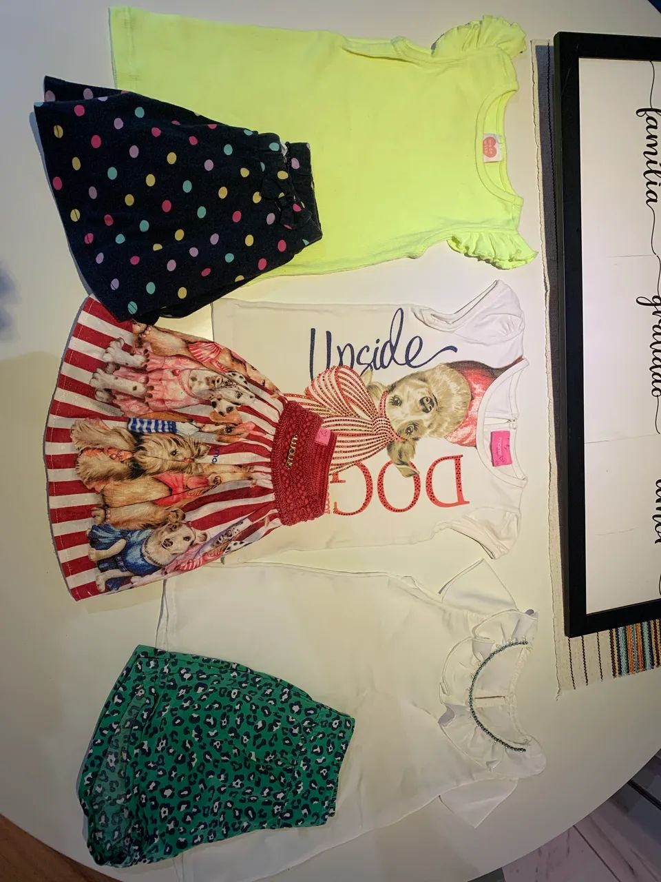 Kit Roupas Menina TAM 3