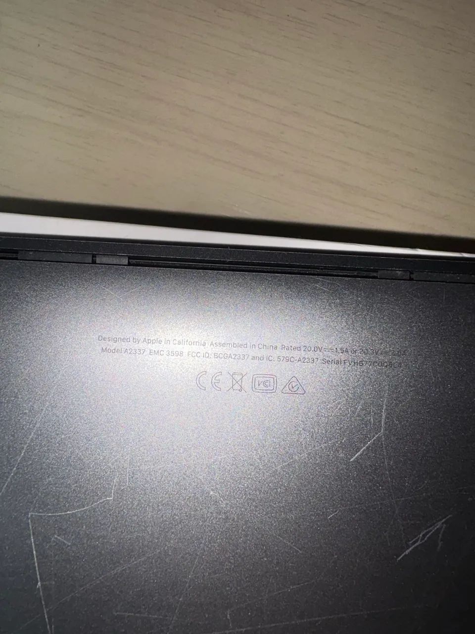 MacBook Air M1 defeito na tela - Foto 2