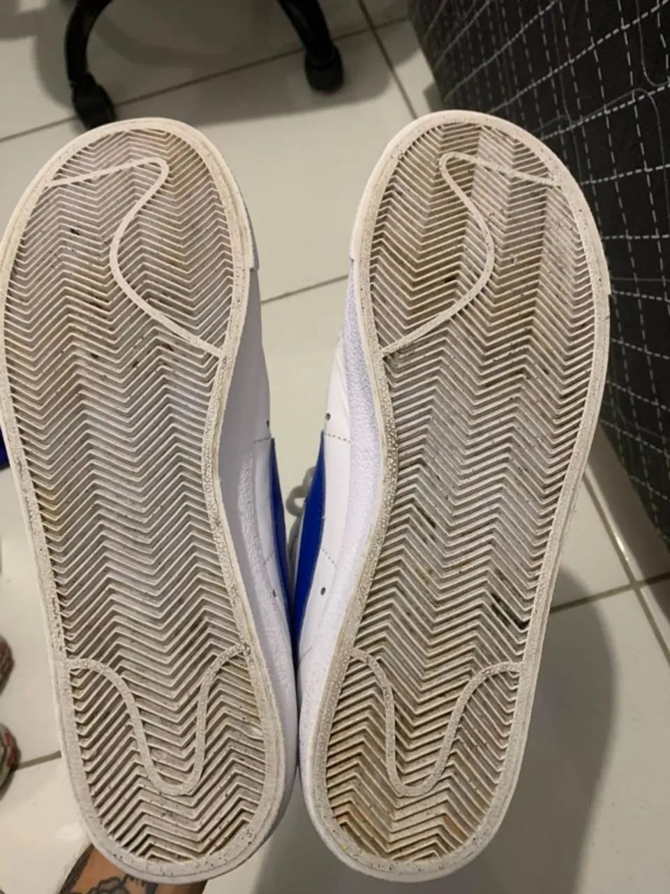 Tênis Nike Blazer Mid '77 Racer Blue 41 - Foto 5