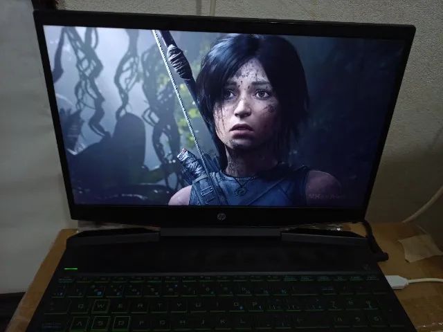 Notebook HP GTX 1650 I5 9 geracao LEIA - Foto 3