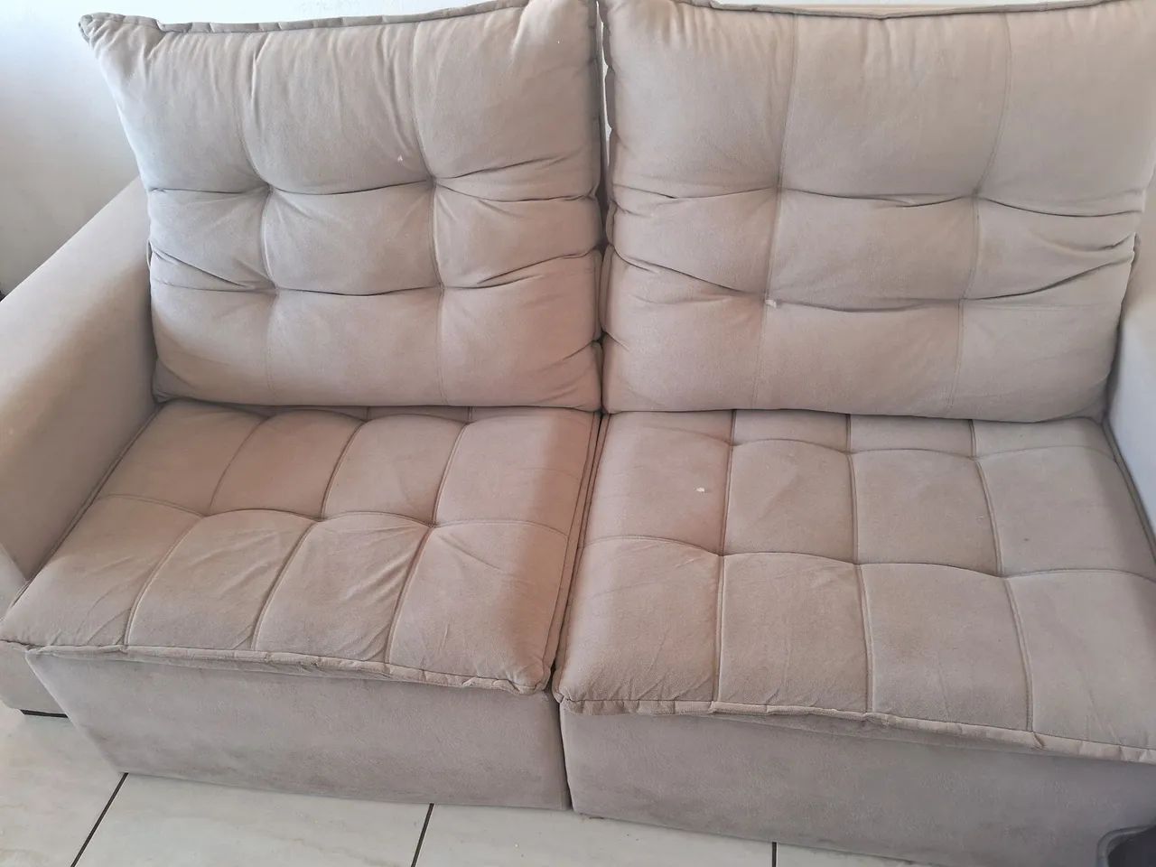 Vendo sofá retrátil e reclinável  - Foto 3