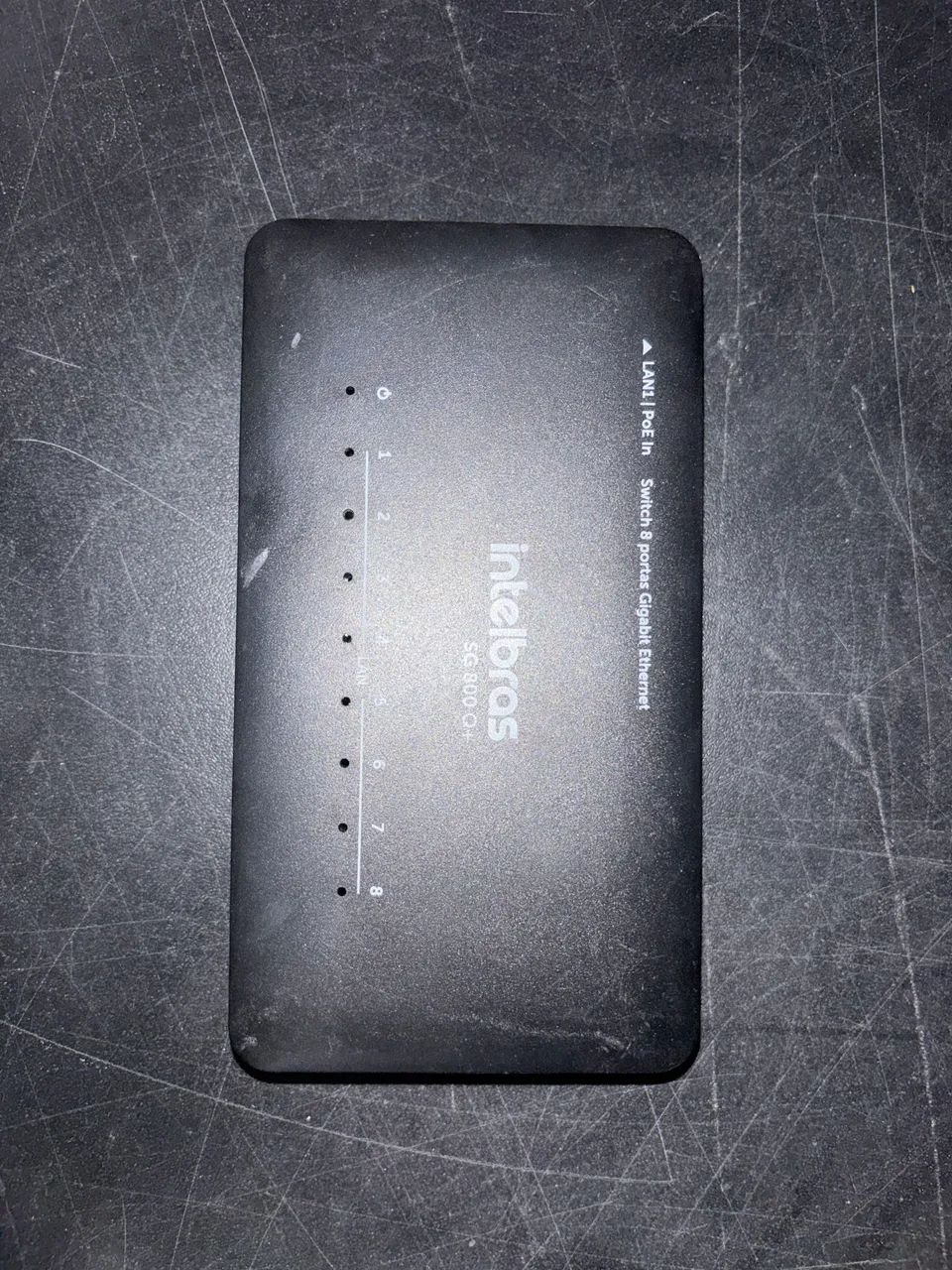 ? Switch Intelbras SG 800 Q+ - 8 Portas Gigabit