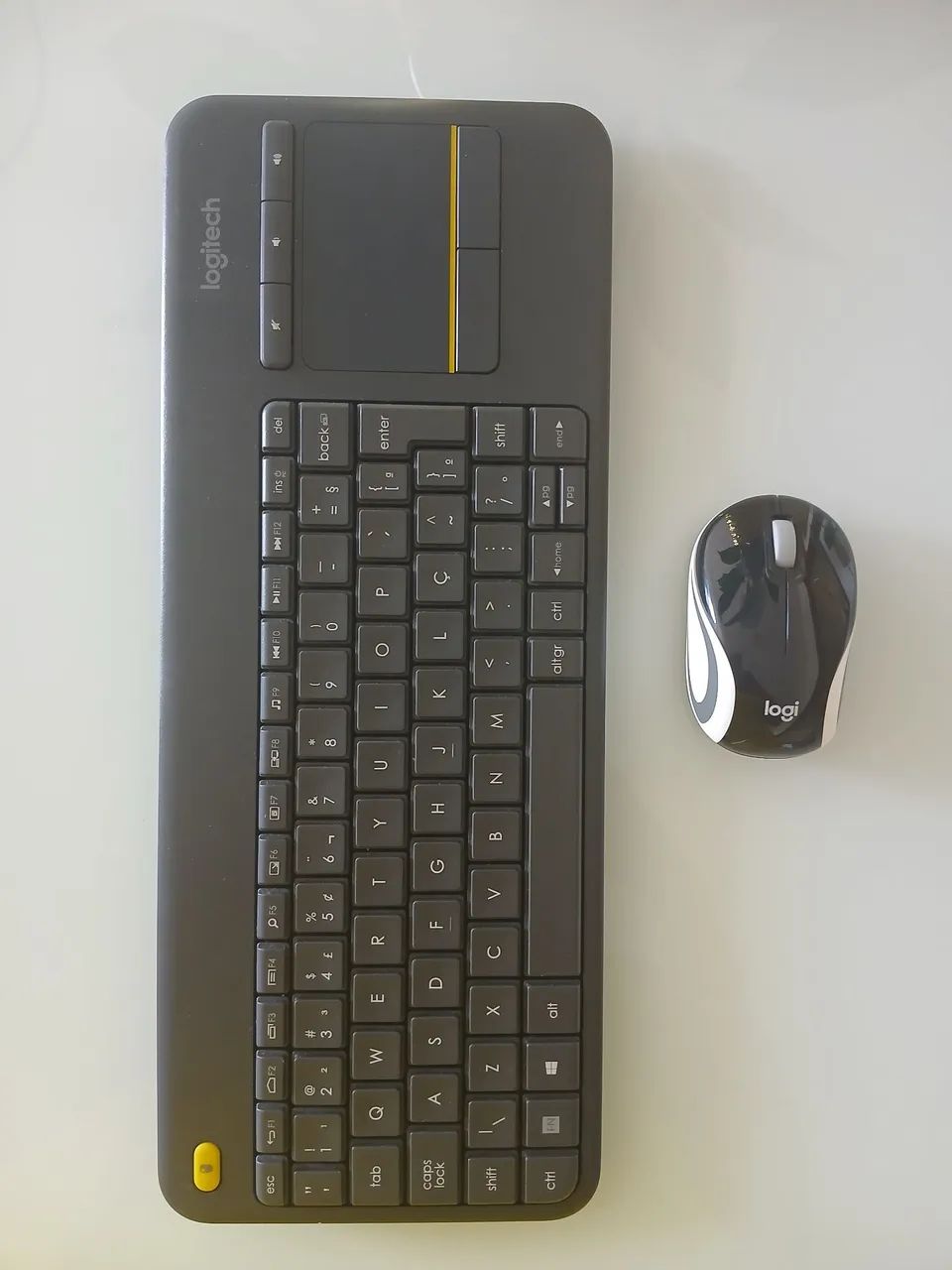 Mouse + teclado Logitech  Novos.